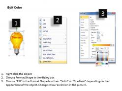 90890913 style variety 3 idea-bulb 1 piece powerpoint presentation diagram infographic slide
