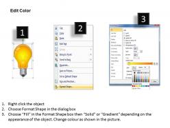 50873624 style variety 3 idea-bulb 1 piece powerpoint presentation diagram infographic slide