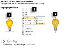 30457610 style variety 3 idea-bulb 1 piece powerpoint presentation diagram infographic slide