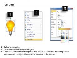 30457610 style variety 3 idea-bulb 1 piece powerpoint presentation diagram infographic slide