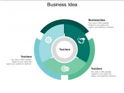 Business idea ppt powerpoint presentation slides template cpb