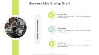 Business Idea Startup Grant In Powerpoint And Google Slides Cpb