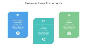 Business Ideas Accountants Ppt Powerpoint Presentation Ideas Graphics Pictures Cpb