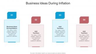 Business Ideas During Inflation In Powerpoint And Google Slides Cpb