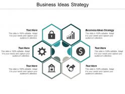 Business ideas strategy ppt powerpoint presentation visual aids ideas cpb