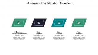 Business identification number ppt powerpoint presentation slides objects cpb