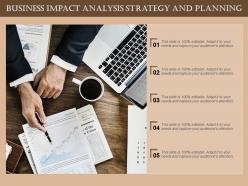 Business Impact Analysis Strategy And Planning
