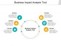 Business impact analysis tool ppt powerpoint presentation layouts background cpb