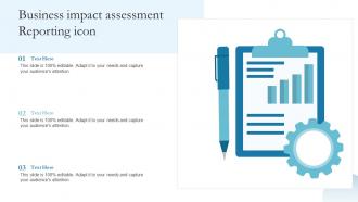 Business Impact Assessment Reporting Icon