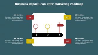 Business Impact Icon After Marketing Roadmap