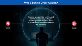 Business Impact of Cyber Attacks Training Ppt Editable Aesthatic