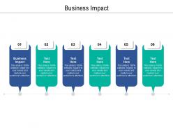 Business impact ppt powerpoint presentation sample cpb