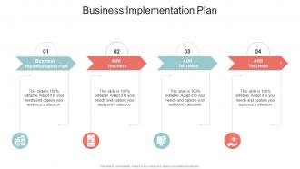 Business Implementation Plan In Powerpoint And Google Slides Cpb