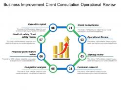 Business improvement client consultation operational review