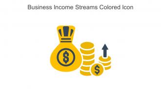 Business Income Streams Colored Icon In Powerpoint Pptx Png And Editable Eps Format