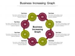 Business increasing graph ppt powerpoint presentation icon graphics design cpb