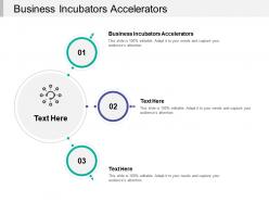 Business incubators accelerators ppt powerpoint presentation outline guidelines cpb