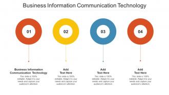 Business Information Communication Technology Ppt Powerpoint Presentation Model Portfolio Cpb
