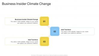 Business Insider Climate Change In Powerpoint And Google Slides Cpb