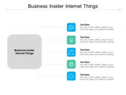 Business insider internet things ppt powerpoint layouts examples cpb