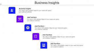 Business Insights Ppt Powerpoint Presentation Slides Graphics Pictures Cpb