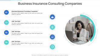 Business Insurance Consulting Companies In Powerpoint And Google Slides Cpb