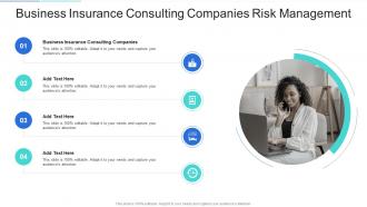 Business Insurance Consulting Companies Risk Management In Powerpoint And Google Slides Cpb
