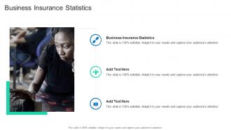 Business Insurance Statistics In Powerpoint And Google Slides Cpb