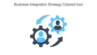 Business Integration Strategy Colored Icon In Powerpoint Pptx Png And Editable Eps Format
