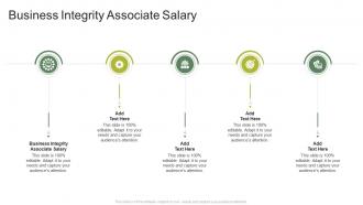 Business Integrity Associate Salary In Powerpoint And Google Slides Cpb
