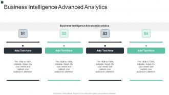 Business Intelligence Advanced Analytics In Powerpoint And Google Slides Cpb
