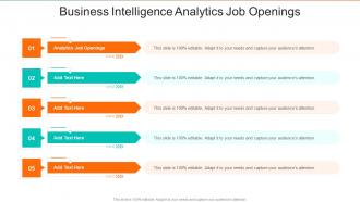 Business Intelligence Analytics Job Openings In Powerpoint And Google Slides Cpb