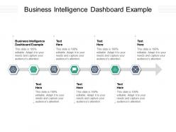 Business intelligence dashboard example ppt powerpoint templates cpb