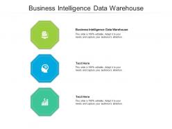 Business intelligence data warehouse ppt powerpoint presentation grid cpb