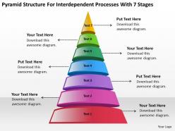 Business Intelligence Diagram For Interdependent Processes With 7 Stages Powerpoint Templates