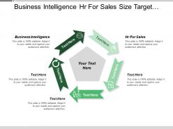 Business intelligence hr for sales size target market segments