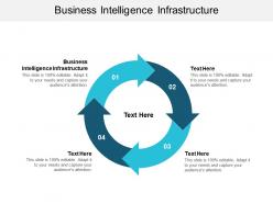 Business intelligence infrastructure ppt powerpoint presentation model gridlines cpb