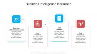 Business Intelligence Insurance In Powerpoint And Google Slides Cpb