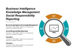 Business intelligence knowledge management social responsibility reporting cpb