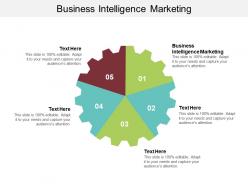 Business intelligence marketing ppt powerpoint presentation icon information cpb