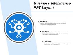 Business intelligence ppt layout