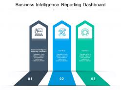 Business intelligence reporting dashboard ppt powerpoint presentation outline deck cpb