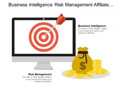 Business intelligence risk management affiliate marketing property investment