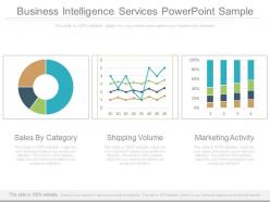Business intelligence services powerpoint sample