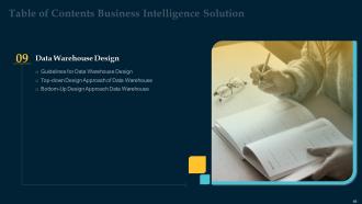 Business Intelligence Solution Powerpoint Presentation Slides