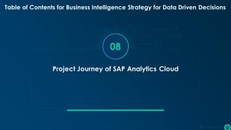 Business Intelligence Strategy For Data Driven Decisions Powerpoint Presentation Slides