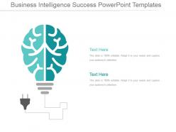 Business intelligence success powerpoint templates