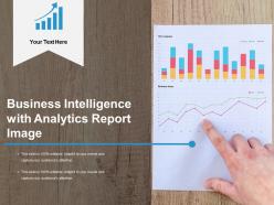 Business intelligence with analytics report image