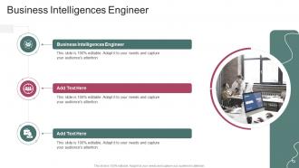 Business Intelligences Engineer In Powerpoint And Google Slides Cpb