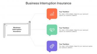 Business Interruption Insurance Ppt Powerpoint Presentation Infographics Templates Cpb
